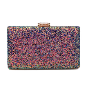 Cross-border for Explosive <b>Sequins</b> Women's High-end Feeling Clutch <b>Bag</b> Polyester Celebrity Dress Evening <b>Bag</b> Tanjing - Product Image 1