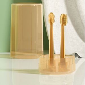 Cepillo de dientes de silicona para bebés de 0 a 3 años, cepillo de dientes para niños pequeños con taza - Product Image 2