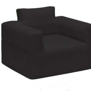PVC <b>Inflatable</b> <b>Sofa</b> with Oxford Fabric Cloth Cover 108*78*70 CM Built-in Air Pump Easy Inflation for Indoor and Outdoor Camping - Product Image 4