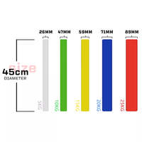 Discos de Pesas de Goma de Alta Densidad FANGBU para Gimnasio, Competición, Coloridos, Duraderos, Universales, con Logotipo Personalizado Disponible, OEM/ODM
