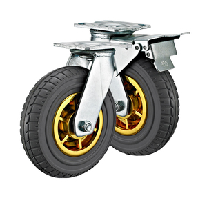 <span class=keywords><strong>3</strong></span> 4 5 6 <span class=keywords><strong>8</strong></span> inch Heavy Duty Caster bánh xe rắn màu xám cao su Caster công nghiệp tay xe tải bánh xe rắn bánh xe cao su - Product Image 5