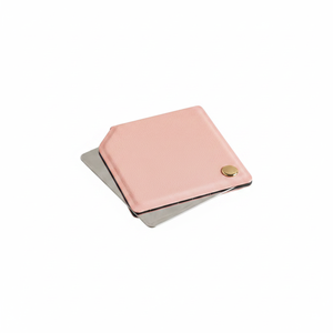 Mini Pink Rotating Hand Cover Makeup <b>Mirror</b> Daiso1858 - Product Image 2