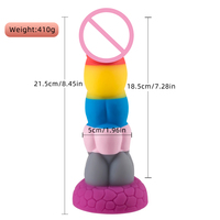 Dildo maschine Lesben Dildo Masturbation Flüssiger Silikon Penis Echte Dildos Sexspielzeug Bunter Butt Plug
