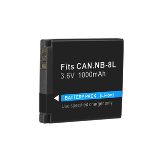 Li-आयन NB-8L 3.6v 1000mah रिचार्जेबल कैमरा बैटरी पैक - Product Image 3