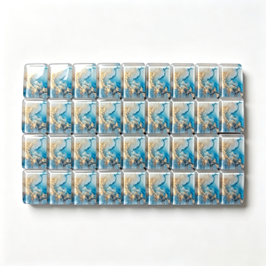 Juego de Mahjong Americano Moderno de Lujo con Temática Oceánica, Cuatro Capas, Acrílico, Hecho a Mano, Fichas de Sirena, Vida Marina, Regalo Familiar, Personalizado 4 - Product Image 5