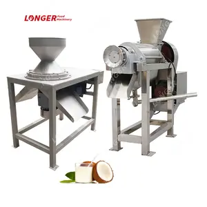 Machine d'extraction à base de noix de coco, automatique, broyeur à viande et extracteur de jus