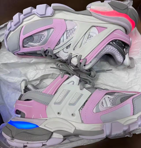 Zapatillas Deportivas con Cordones LED Track 3.0 de Alta Calidad, Tendencia 2025, para Hombre y Mujer, Estilo Vintage Casual, Parte Superior de Cuero Genuino - Product Image 5