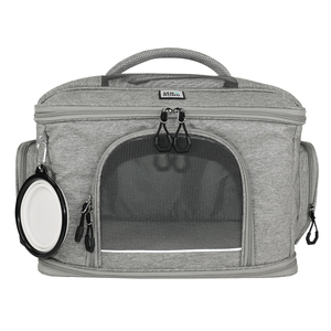 Foldable Pet Bed Carrier, Large Side Zip Breathable Handbag, Anti-Stress Durable Tote Strong Load Capacity - Product Image 2