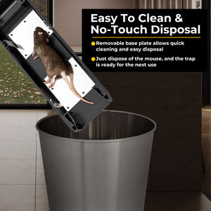 Nuevo Eliminador Electrónico Inteligente de Roedores, Máquina de Control de Plagas de Alto Voltaje, Trampa para Ratones, Control de Plagas, Batería Recargable, Interior - Product Image 6