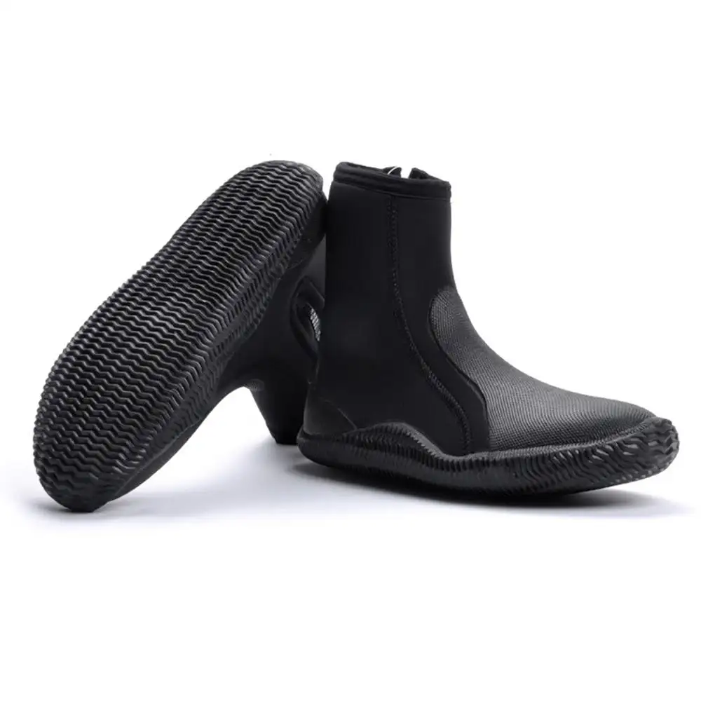 Zapatos de buceo de neopreno para pesca, natación, botas de buceo antideslizantes altas y cálidas