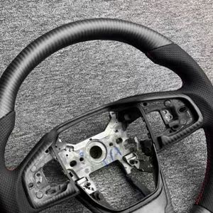 Volante Deportivo de Fibra de Carbono Forjado Mate para <span class=keywords><strong>Honda</strong></span> <span class=keywords><strong>Civic</strong></span> Type R 10ª Gen, Accord, CRV, XRV, Personalizado - Product Image 5
