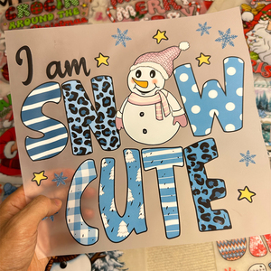 Wholesale Ready to <strong>Press</strong> Christmas DTF Heat Transfer Cute Snowman Santa Text Cartoon DTF Transfer Film for DIY T-Shirt Hoodie - Product Image 4