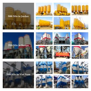 Tùy chỉnh khối lượng kích thước từ nhỏ đến lớn ngàn tấn quy mô Cung cấp xi măng Silo - Product Image 6