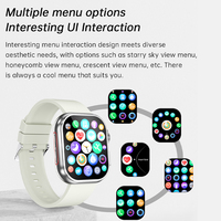 Reloj Inteligente de Moda para Mujer S8 2.01" HD con Más de 100 Carátulas, Monitor de Sueño, Llamadas por BT, IP68, RoHS