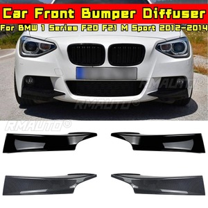 For BMW 1 Series F20 F21 M Sport 2012-2014 Body Kit Front Bumper <b>Splitters</b> Diffuse Front Bumper <b>Lip</b> Car Accessories - Product Image 1