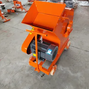 Ziegel block brecher Maschine Baustelle Hammer brecher Belüftete Block pulver isier maschine