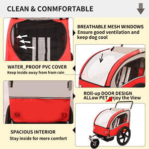 Meilleure vente remorque vélo Cargo gros pneu vélo enfants bébé remorque de vélo - Product Image 2