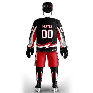 2024 New Design Custom Jugend Reversible Hockey Jersey Sublimation Hockey Hoodie - Product Image 6