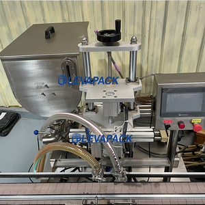 हॉट-सेलिंग स्वचालित इलेक्ट्रिक तेल चाय डबल-सिर क्षैतिज पिस्टन फिलर सॉस भरने मशीन 200 एमएल पीएलसी - Product Image 6