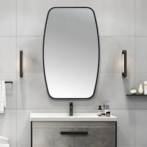 Wall Morden Mirror Clear Bathroom Mirror Vanity Custom Bathroom Accessories