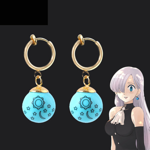 อะนิเมะเจ็ดอืออลิซาเบธลิโซนส์นานาสุไม่มีต่างหูแบบห้อยคอจี้สำหรับเด็กผู้หญิงเครื่องประดับคอสเพลย์ - Product Image 2