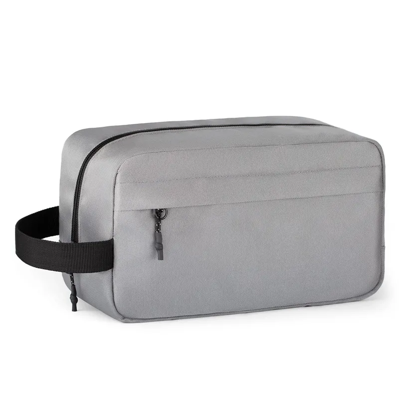 Sacs à cosmétiques en Polyester ODM OEM pour hommes et femmes, outils de maquillage de rasage, pochette de rangement, Kit Dopp, organisateur de voyage, sac de toilette suspendu