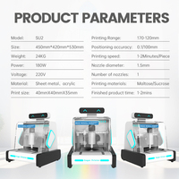 Impresora 3D de Alimentos con Tecnología Panda, Personalizable, Inteligente, Eléctrica, Automática, Controlada por Android, Fácil de Usar, para Pintar con Azúcar y Pasta