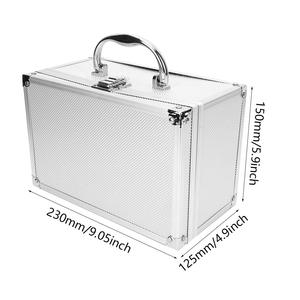 Échantillon gratuit Étui de transport à coque rigide en alliage d'aluminium, robuste, personnalisable, en mousse prédécoupée de 20 pouces pour outils - Product Image 2