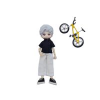 A Si 3.0 1 8 échelle BJD poupée soldat chemise à manches courtes vêtements intérieurs figurine série mignon