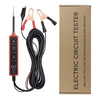 Testeur de circuit électrique automobile EM285 6-24V DC, stylo de test multifonction OLIVER, compatible voiture, rouge et noir