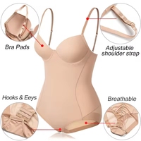 Abnehmen Bodysuit Frauen Einteiliges Shape wear Korsett Reduzieren Ganzkörper Shaper Modellieren Unterwäsche Tummy Control Höschen Slips