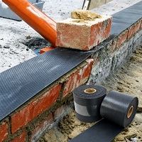 Membrane DPC en PE de 500 µm, résistante aux UV et à la moisissure, solution anti-humidité pour murs, DPC personnalisable