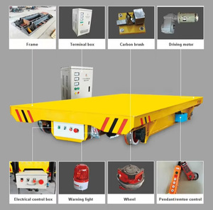 3T 12T 15T 배터리 전동 레일형 철강 코일 운반 카트 - Product Image 6