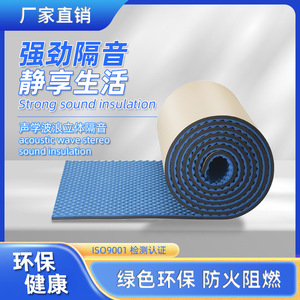 Funas Sound Insulation <b>Mat</b> 1.5mm Thickness Self Adhesive For Wall Ceiling Noise Reduction - Product Image 2