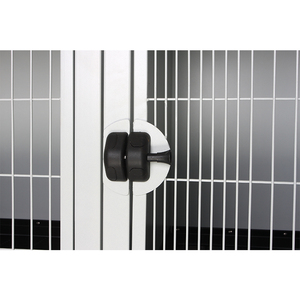 <span class=keywords><strong>Cage</strong></span> pour animaux de compagnie en soins intensifs vétérinaires, en acier inoxydable 304, tailles XL/XXL, motif animal tendance, fermeture à boutons, chiens, chats, cliniques, hôpitaux - Product Image 2