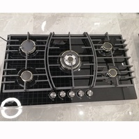 Cuisinière à gaz encastrable 4 feux 2022 avec dispositif de sécurité, alimentation par batterie/électrique