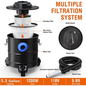 Meilleure vente Certification Machine de nettoyage à sec à main Four de cheminée <span class=keywords><strong>Aspirateur</strong></span> de cendres - Product Image 5