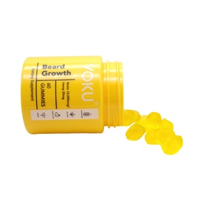 Gomitas para el Crecimiento de la Barba para Hombres, con Musgo Marino 1500mg, Apoyo para la Salud Intestinal 500mg, Estimulan el Crecimiento del Vello Facial, para Adultos y <span class=keywords><strong>Adolescentes</strong></span> - Product Image 2
