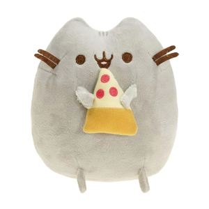 Peluche chat gris mignon et gourmand, en forme de sandwich, gâteau, crème glacée, beignet, pizza, burger - Product Image 3