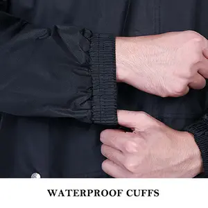 Manteau de pluie en pvc pour adultes, combinaison de pluie personnalisée, de haute qualité pour travail imperméable et respirant