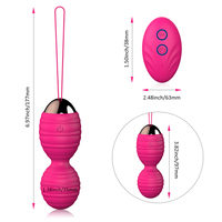 MELO Bestseller Patentiertes Design Kegel-Ball Vibration Fernbedienung Aufladbar Kabellos Erwachsenen-Sexspielzeug für Frauen