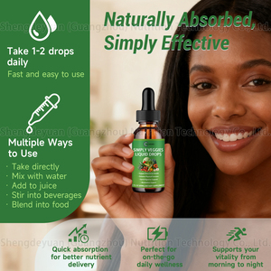 OEM Private Label <strong>Simply</strong> Veggies Liquid Drops <strong>Supplements</strong> for Daily Vegetable Nutrition Support,Antioxidant &amp; Metabolism Balance - Product Image 4
