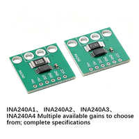Module amplificateur de détection de courant JYWD INA240A1 A2 A3 A4 2x2.1mm, carte de surveillance de courant bidirectionnelle avec rejet PWM