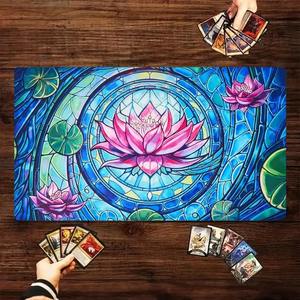 <span class=keywords><strong>Tapis</strong></span> de souris Mysterious Artistic MTG the <span class=keywords><strong>Magic</strong></span> Gathering Game Pad Art antidérapant TCG Bottom & Stitched CCG Card Mat - Product Image 1