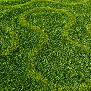 Ucuz özelleştirilmiş 3d çiçek şekli desen yapay sentetik çimler iç dekorasyon için çimenlik çimi