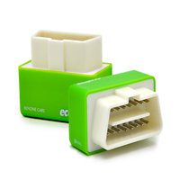 Ahorrador de Combustible para Automóviles Económicos, Chip Verde ECO Obd2, Caja de Optimización de Ahorro de Combustible OBD2 para Automóviles