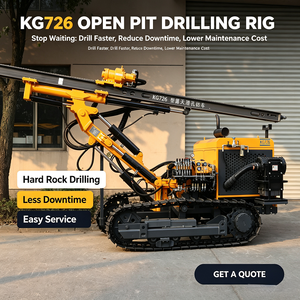 Perforadora Hidráulica de Roca Kaishan KG726 de 59KW y 25m para Minería y Canteras, Ecológica - Product Image 1