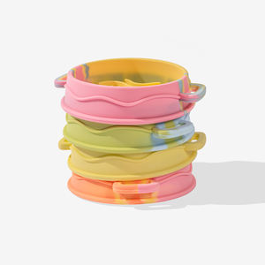 Comedero Lento para Perros con Doble Asa Antideslizante, Tapete de Silicona Anti-Asfixia, Prevención de Abultamiento, Grado Alimenticio, Libre de BPA, Portátil - Product Image 3