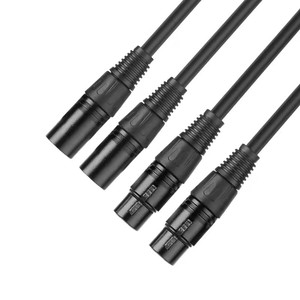 Câble plaqué argent monocristallin <span class=keywords><strong>5N</strong></span> OCC haut de gamme avec prise XLR plaquée rhodium, câble audio Hifi 2XLR à 2XLR pour audiophiles - Product Image 5