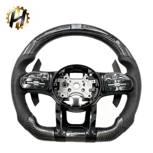 <span class=keywords><strong>Volant</strong></span> en cuir de style sport HZ pour Mercedes Benz <span class=keywords><strong>Classe</strong></span> B <span class=keywords><strong>C</strong></span> E CLA GLA CLS W176 W246 <span class=keywords><strong>W204</strong></span> W212 C117 X156 W218 - Product Image 1